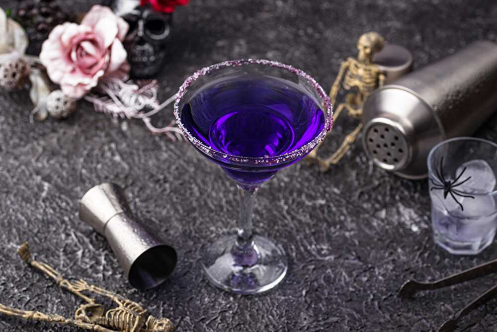 image La liqueur pomme violette