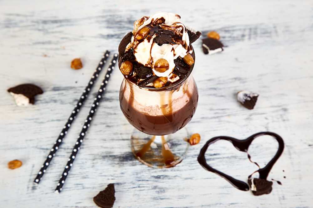 image Milkshake chocolat et gourmandise ultra