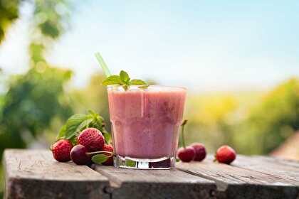 Smoothie à la Cerise