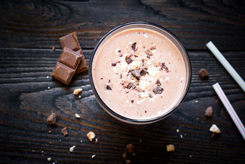 image Smoothie Banane Chocolat