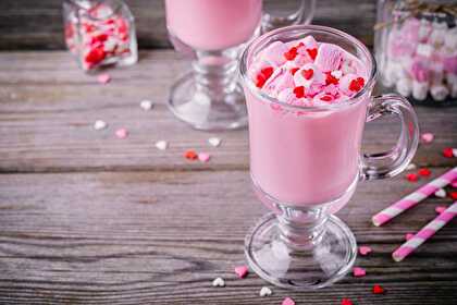 Smoothie Chamallows et Rose