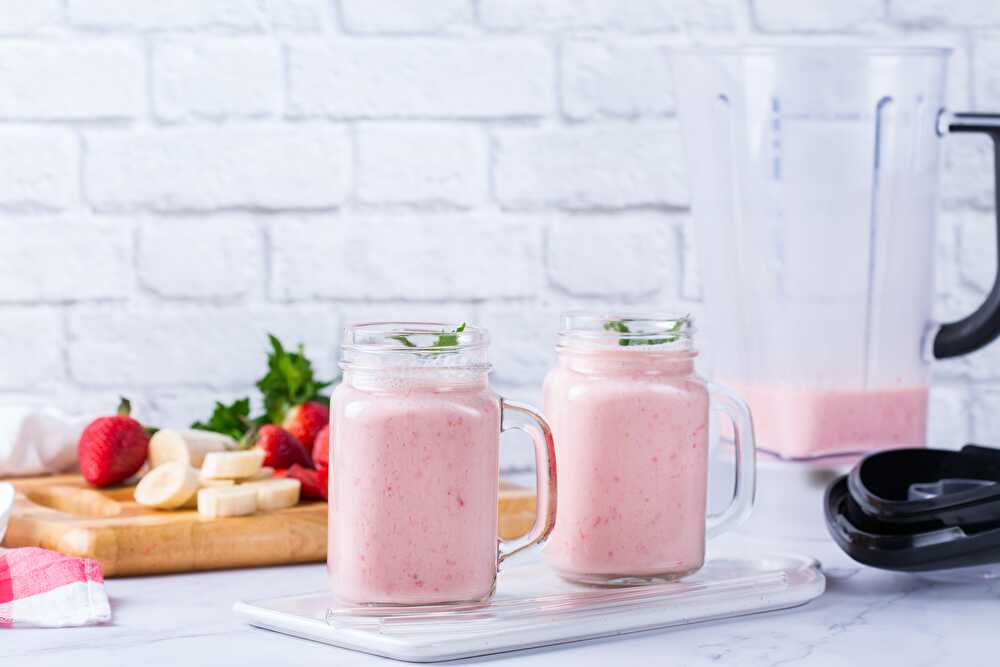 image Smoothie Fraise Banane Citron