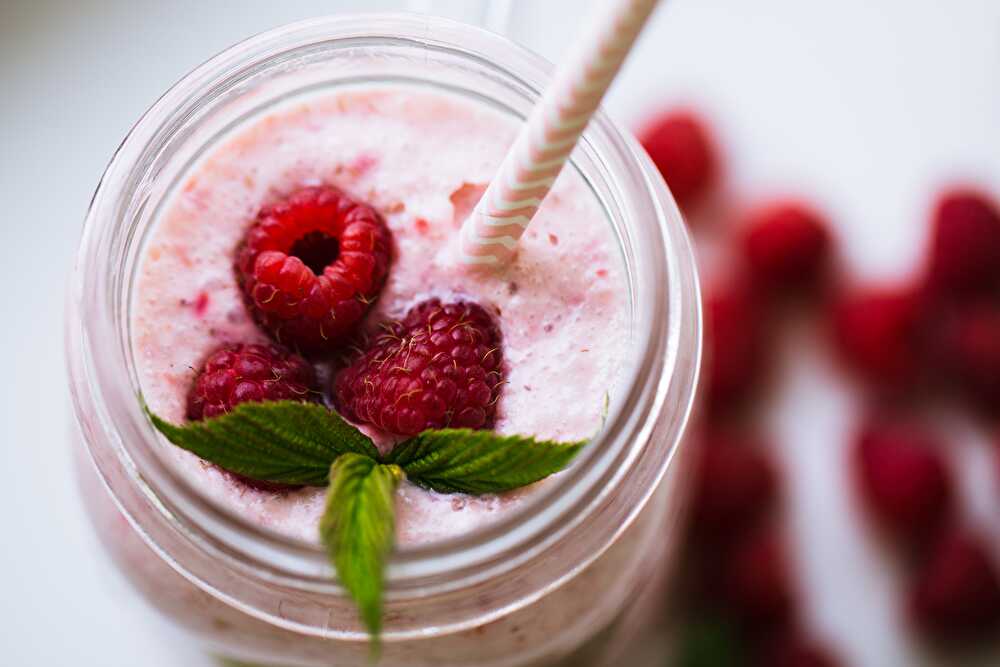 image Smoothie Framboise et Fruits Exotiques