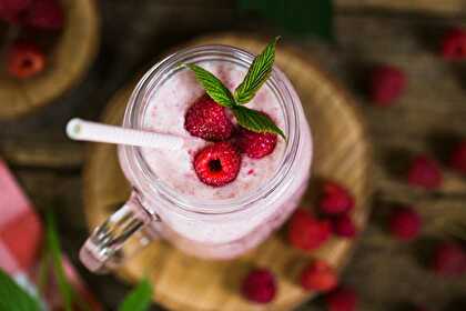 Smoothie Framboise et Hibiscus