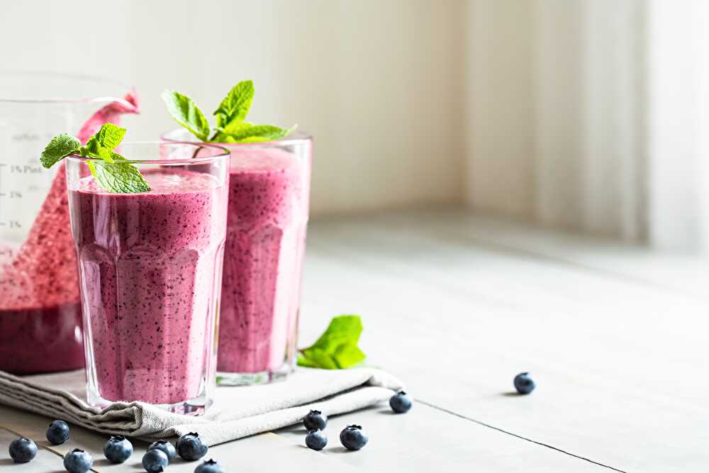 image Smoothie Framboise et Myrtille