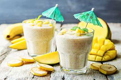 Smoothie Mangue Banane au Thermomix