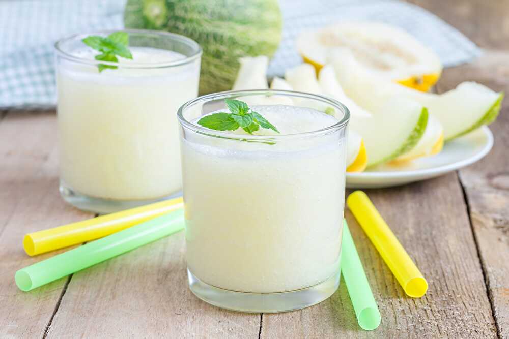 image Smoothie melon blanc coco