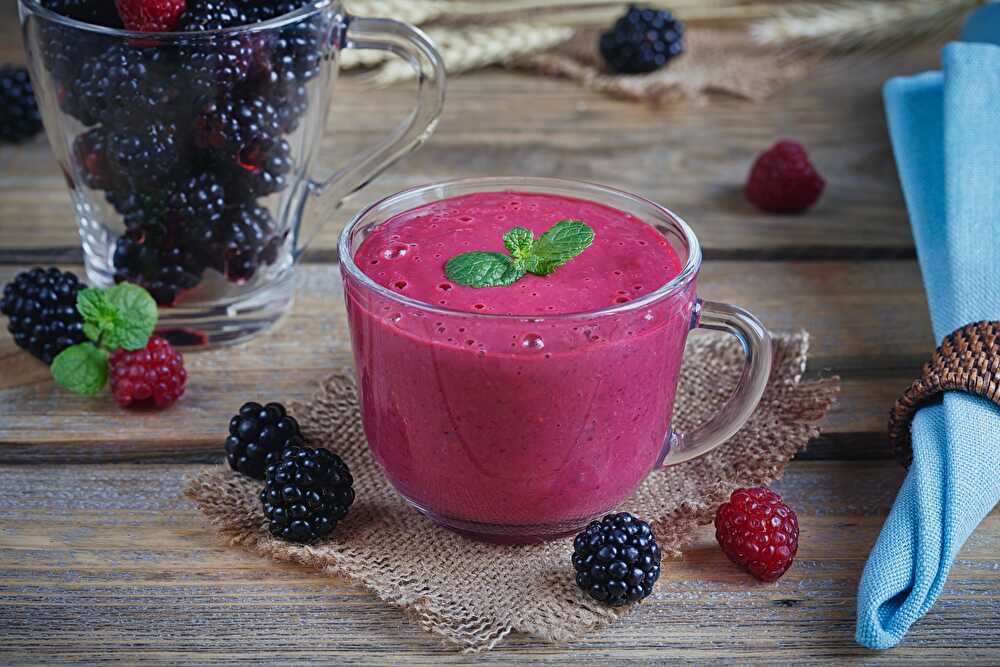 image Smoothie Mûre Framboise