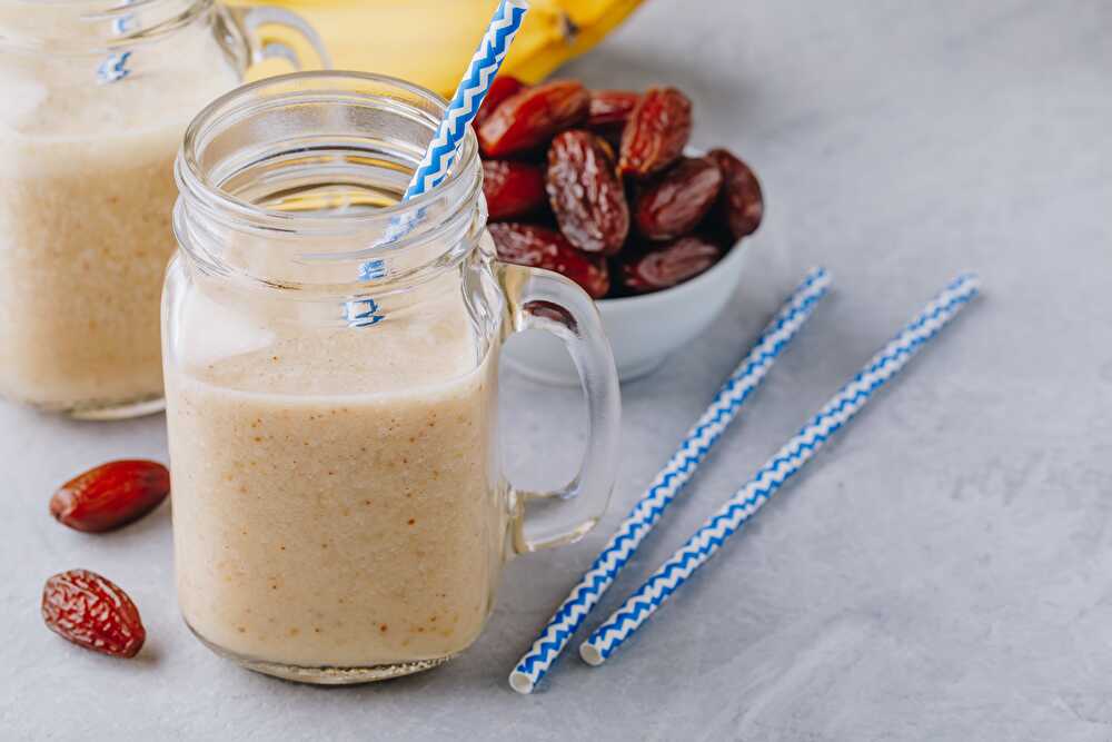 image Smoothie Banane et Datte