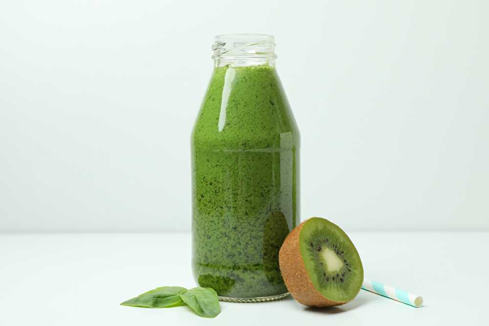 image Smoothie Kiwi Basilic