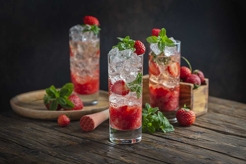 image Virgin Mojito à la Fraise