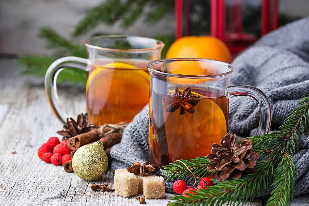 image Préparation pour thé noir de Noël