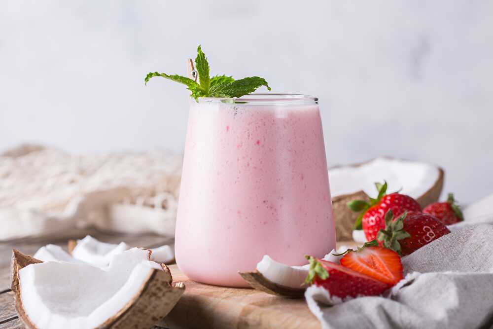 image Smoothie coco fraise litchi