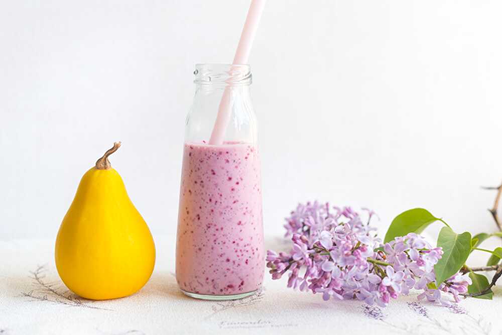 image Smoothie Poire Cassis
