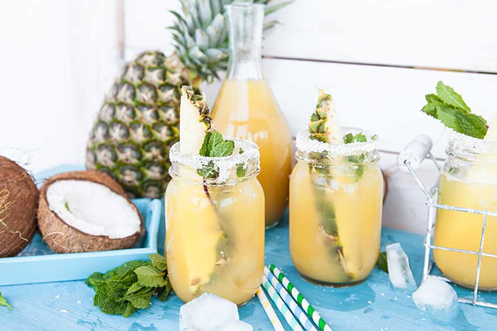 Ananas coco : Recette du cocktail Ananas coco - Cocktails Road