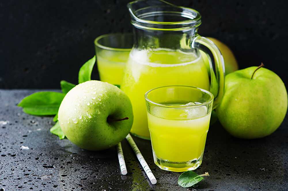 image Jus de Pomme Verte et Citron