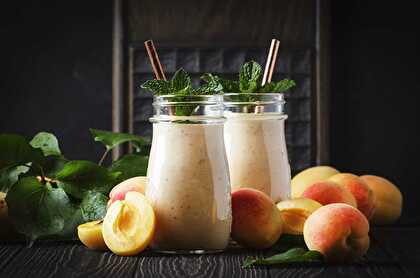 Smoothie Nectarine et Abricot