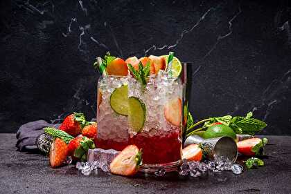 Strawberry Sweet Mojito