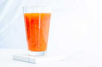 Jus mixé de Pomme, Orange et Fraise