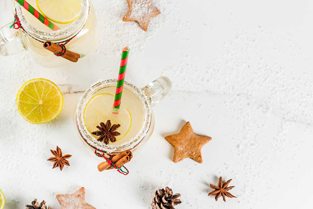 image Christmassy cocktails