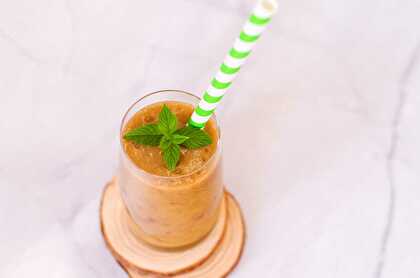 Smoothie Kiwi Abricot Pêche Jaune