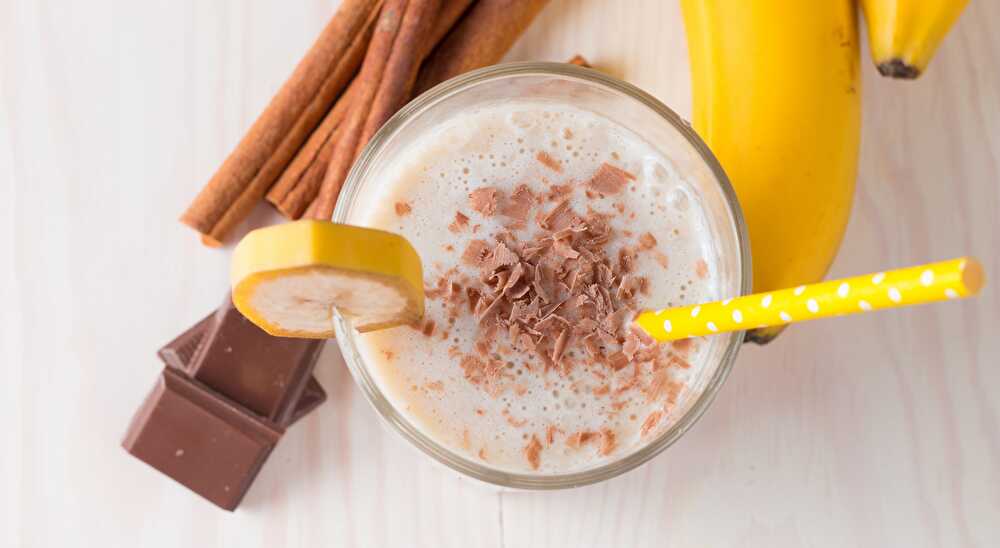 image Smoothie Banane Coco et Spéculos