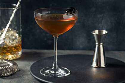 Cocktail Manhattan au bourbon