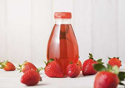 Sirop de fraise maison