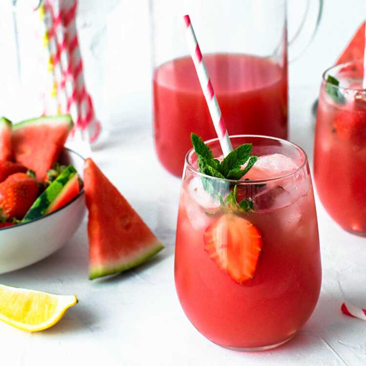 image Limonade Pastèque et Fraise