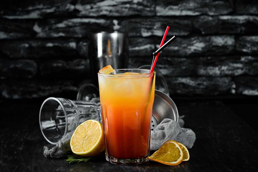 image Orange Sunrise, le cocktail à la vodka et orange fraiche