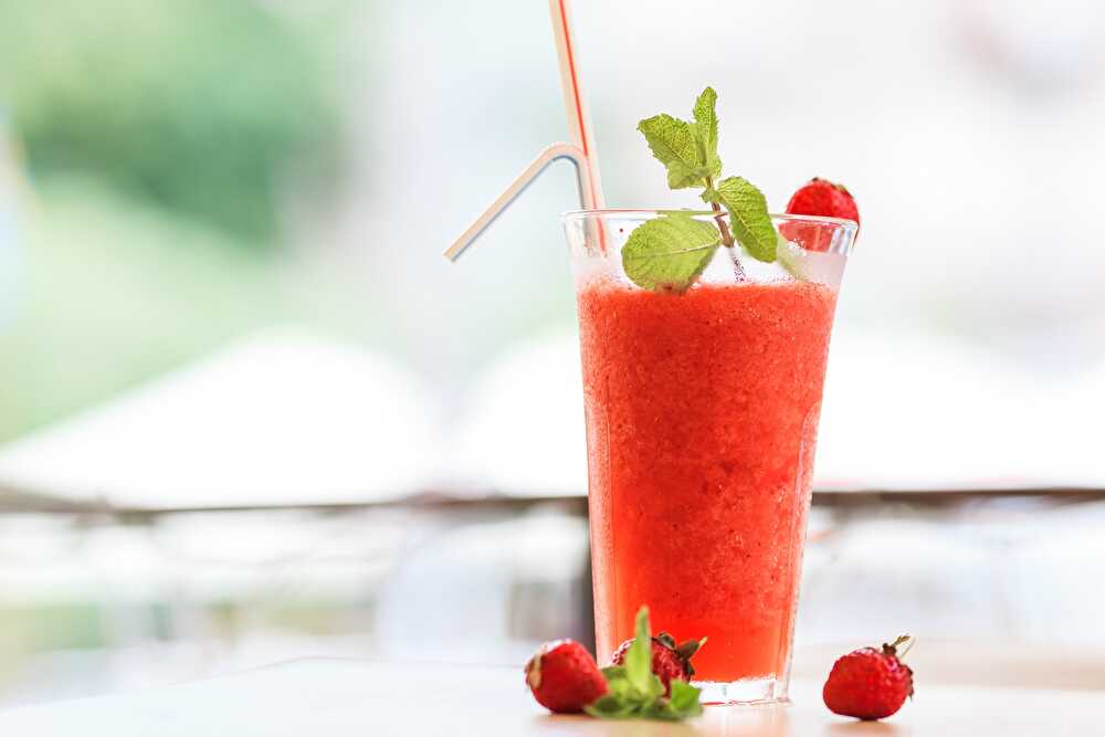 image Cocktail de fruits rouges