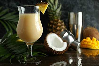 Cocktail tropical sans alcool