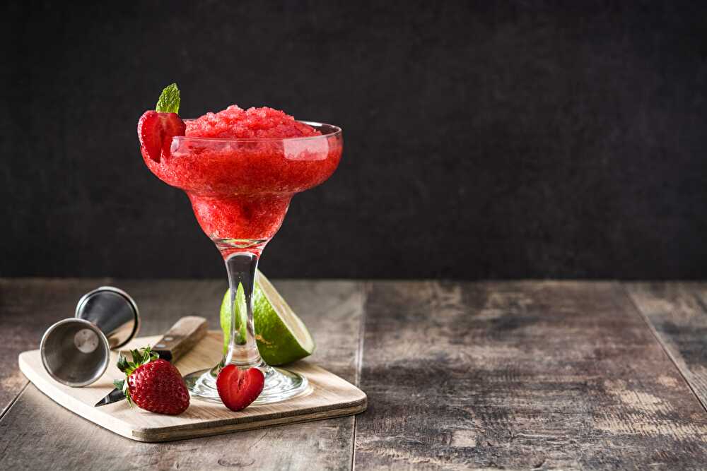 image Margarita aux Fraises Gelées