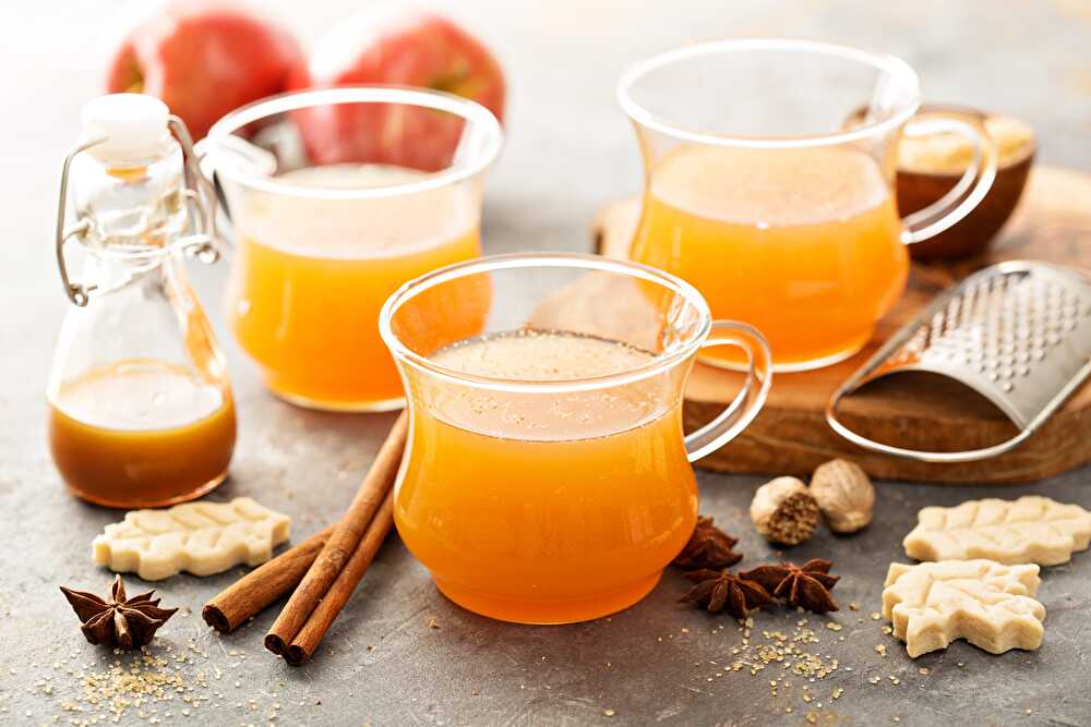 image Cidre Chaud aux Pommes et Caramel Salé