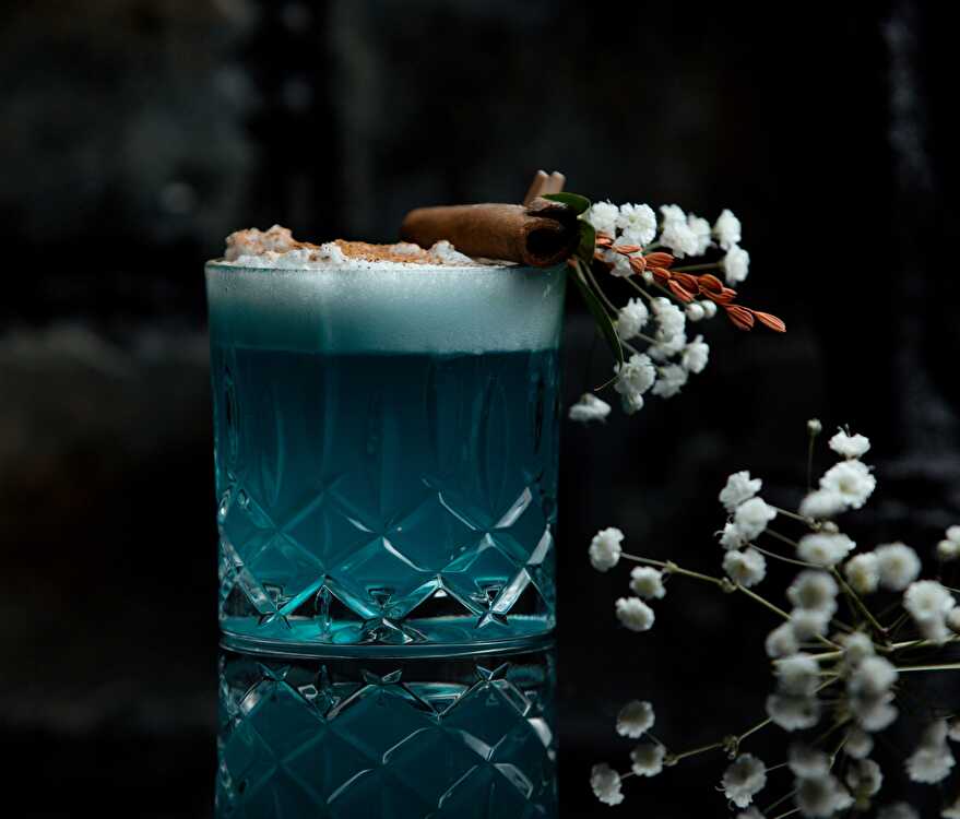 image Cocktail Tropical Bleu Azur