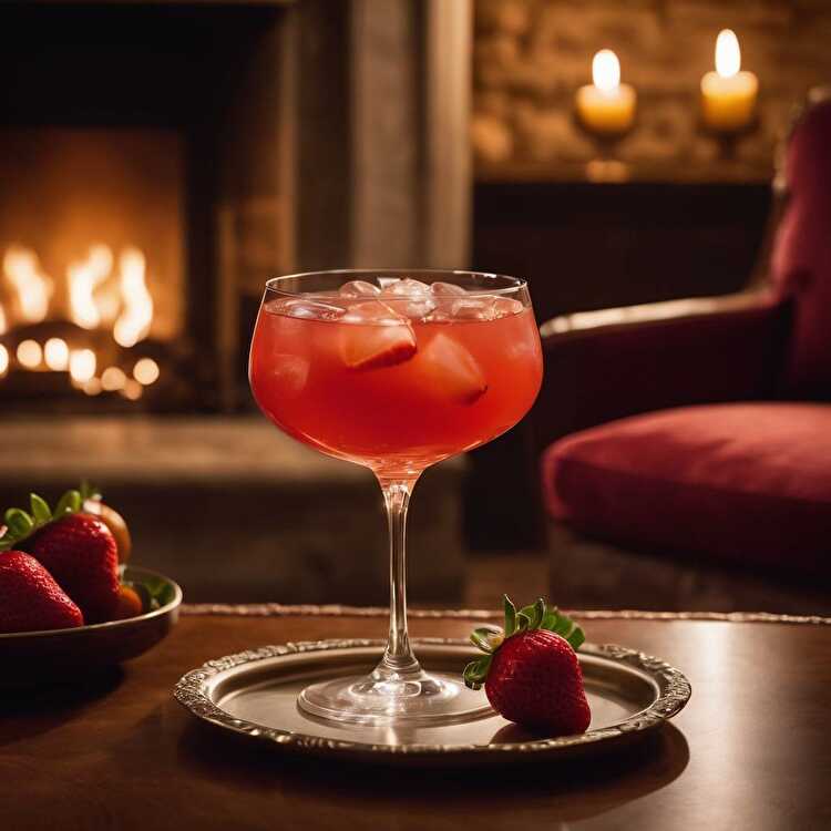 image Cocktail Fraise-Maracujà à la Vodka