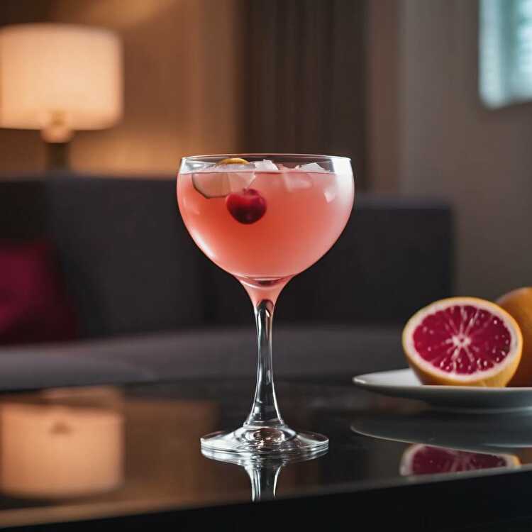 image Cocktail Tropical au Rhum et aux Fruits