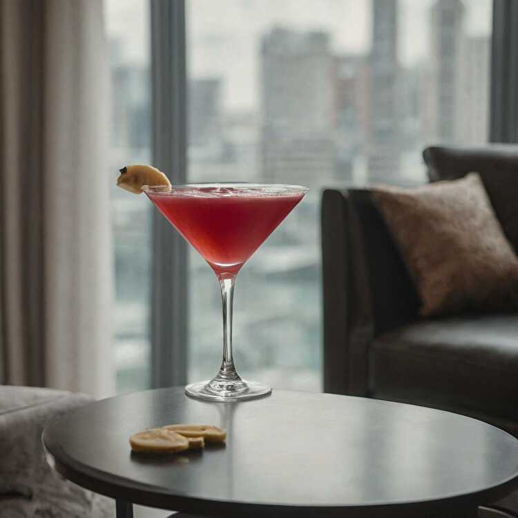 image Cocktail Banana Cherry Vodka