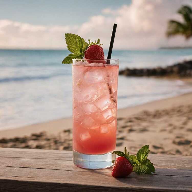 image Cocktail Tropical à la Vodka et Goyave
