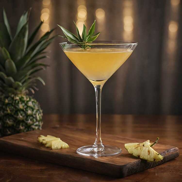 image Martini Ananas et Gingembre